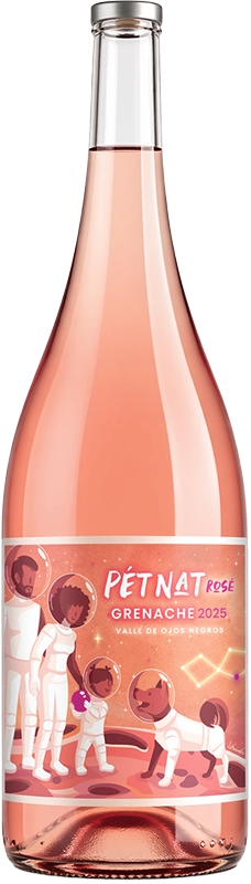 Botella de PET NAT Rosé Grenache